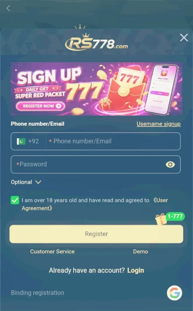 RS778 Game