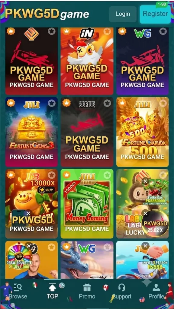pkwg5d game