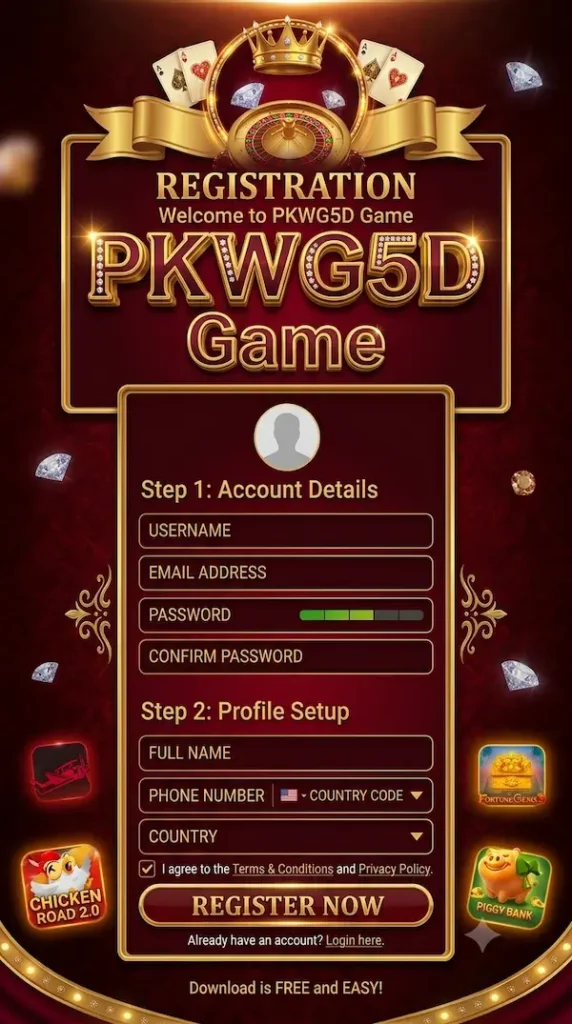 pkwg5d game