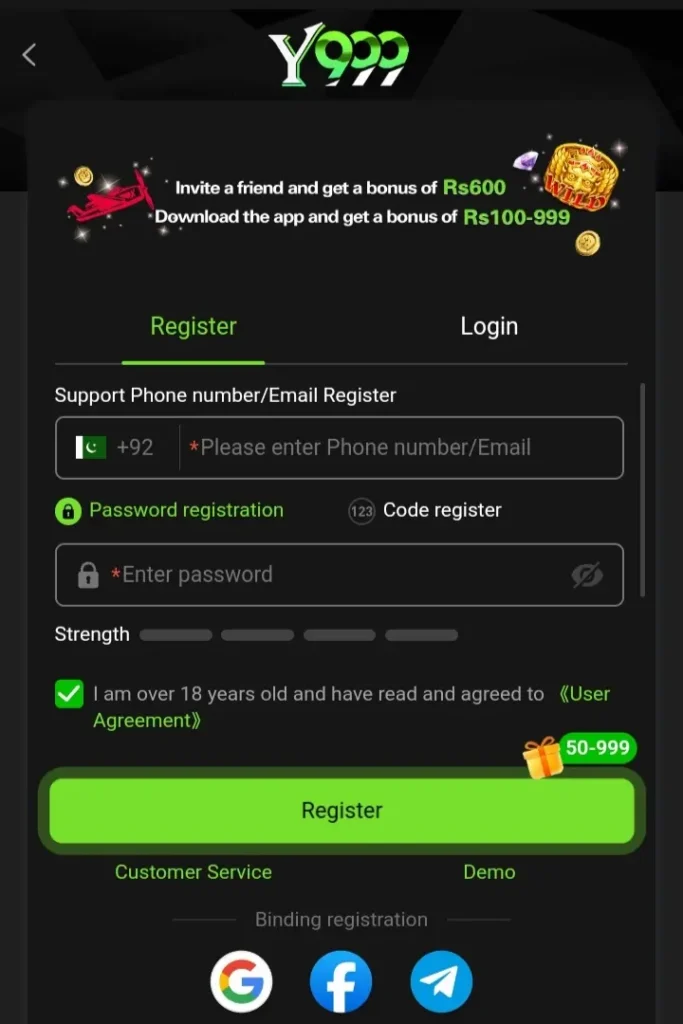 y999 game